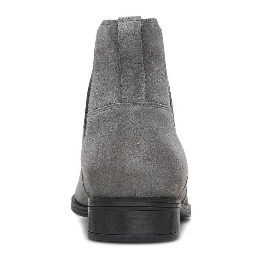Vionic Alana Womens 6 Charcoal Gray Suede Arch Support Ankle Boots New - Picture 4 of 7